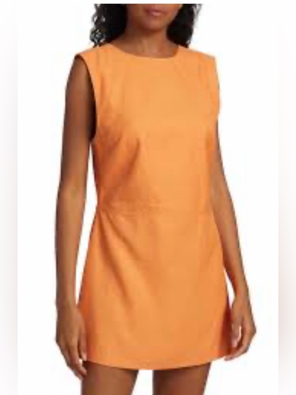 Loulou Studio Orange Lugano dress M